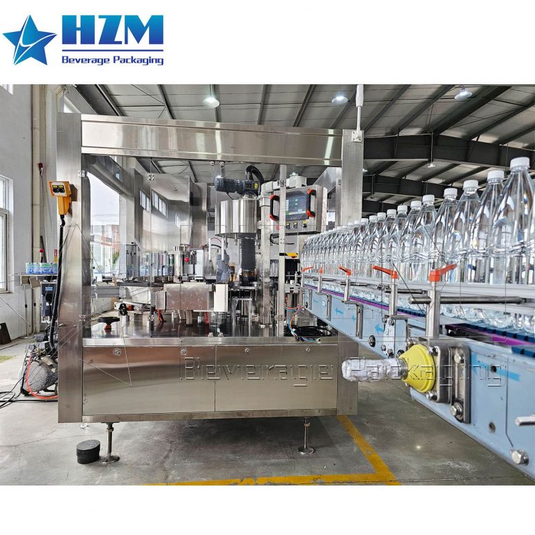 Mineral Water Bottling Production Line Process HZM Beverage Packaging