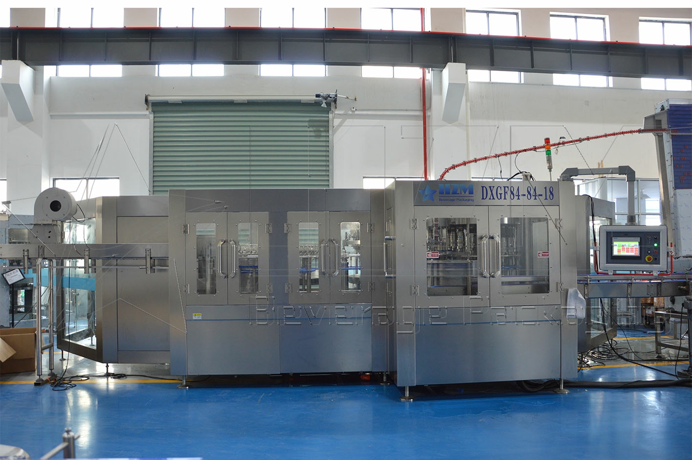 15000BPH Aseptic Cold Filling Machine For Aerated Juice