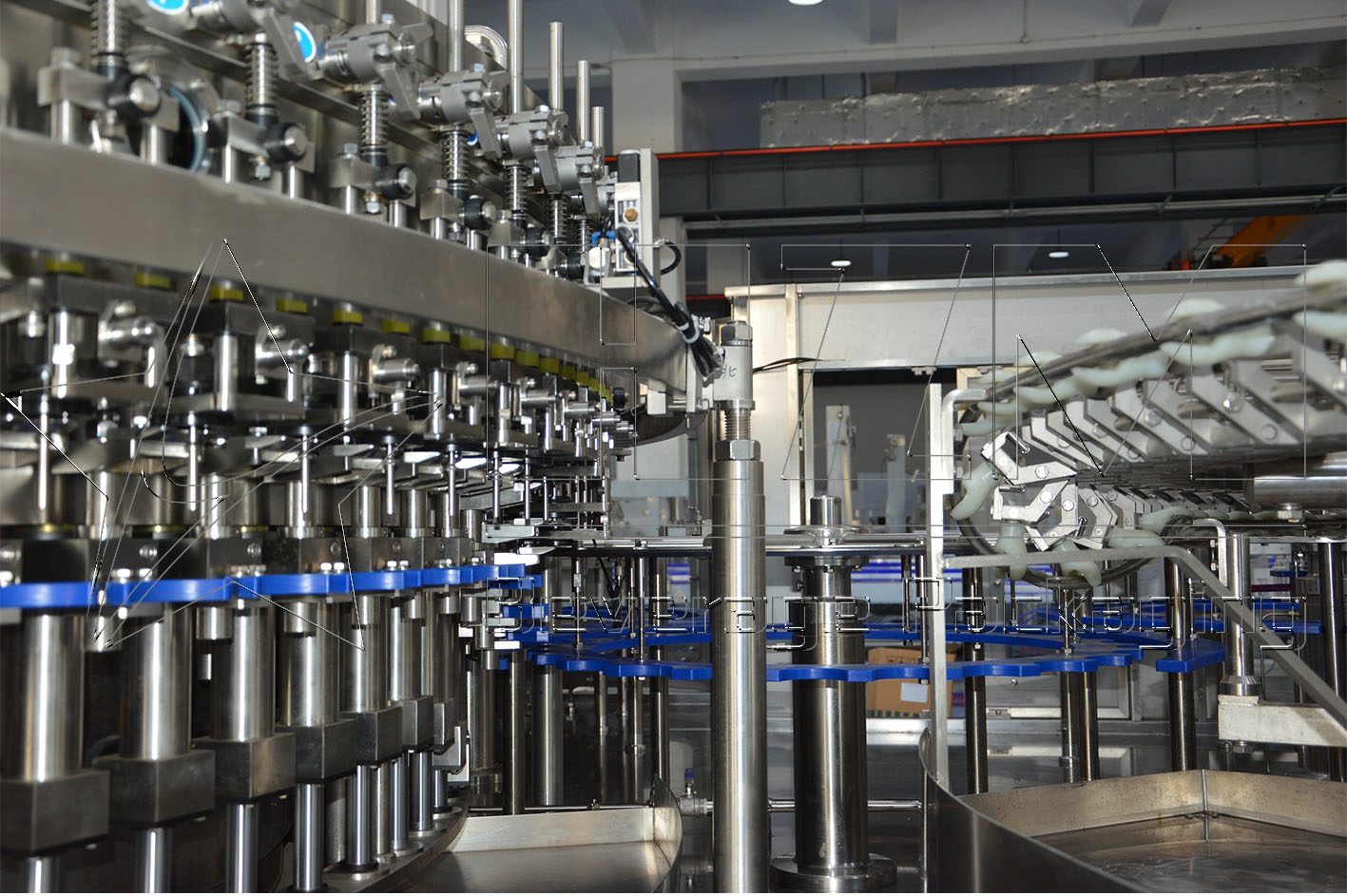 316 Stainless Steel 48000bph Beverage Can Filling Machine
