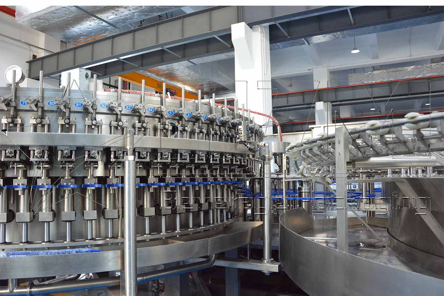 Aerated Juice 15000 BPH Aseptic Cold Pet Bottle Filling Line