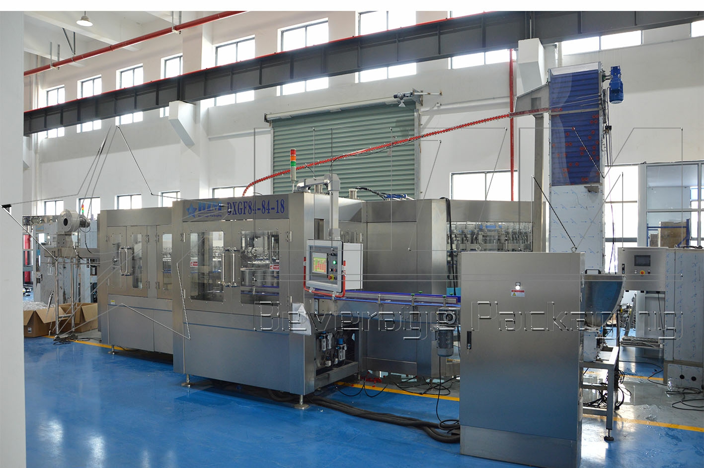 Intelligent Data 24000 BPH Aseptic Cold Filling Machine