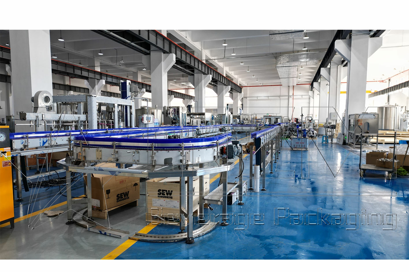 Real Time Monitoring 20000 BPH Aseptic Bottle Filling Machine