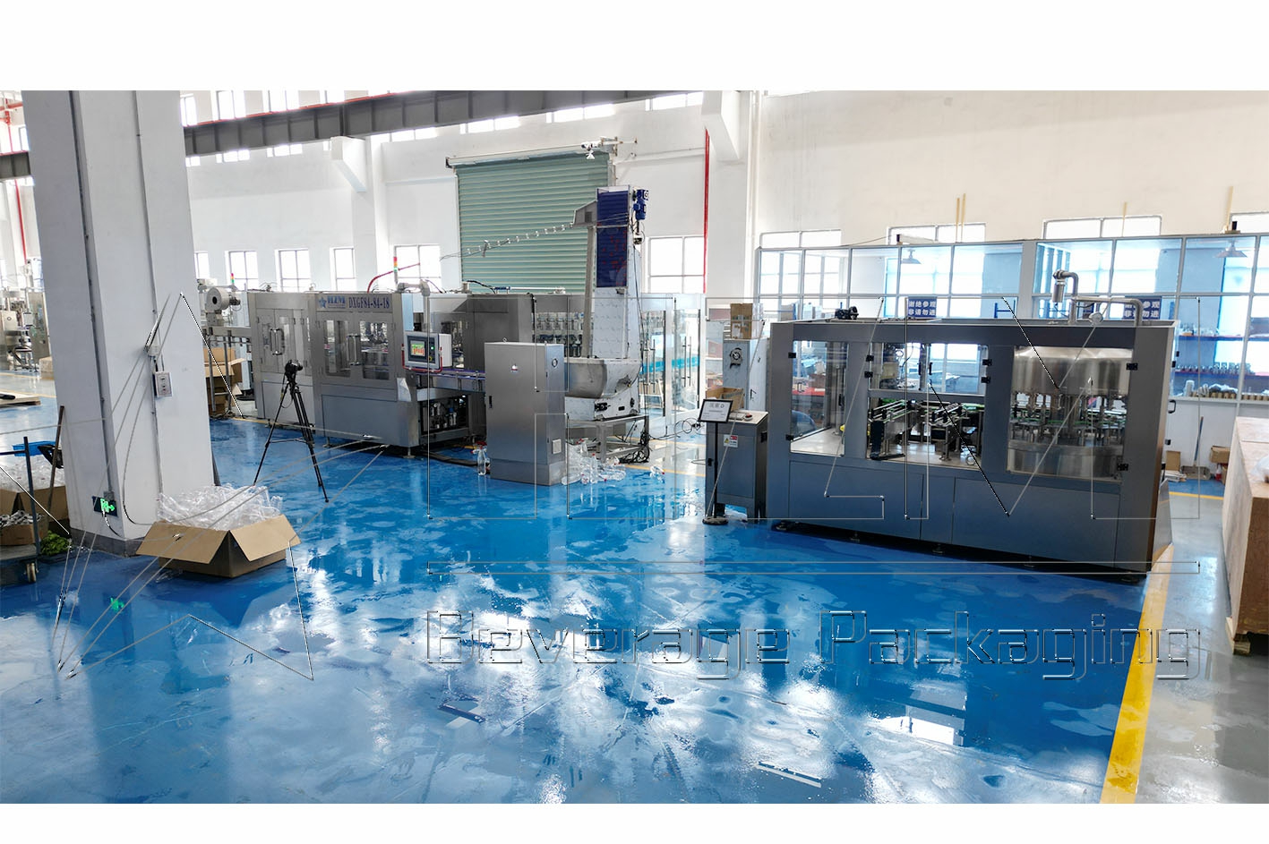 Stainless Steel 200ml 1500ml PET Juice Production Line