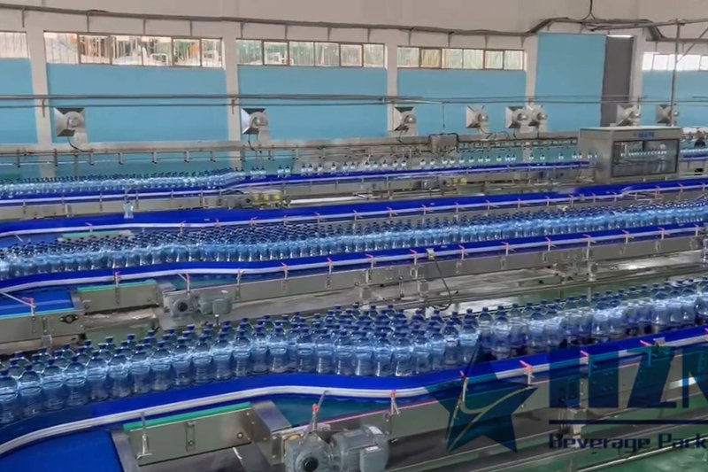 Ethiopian Gold Water 36,000BPH Pure Water Bottling Line Put Into Production