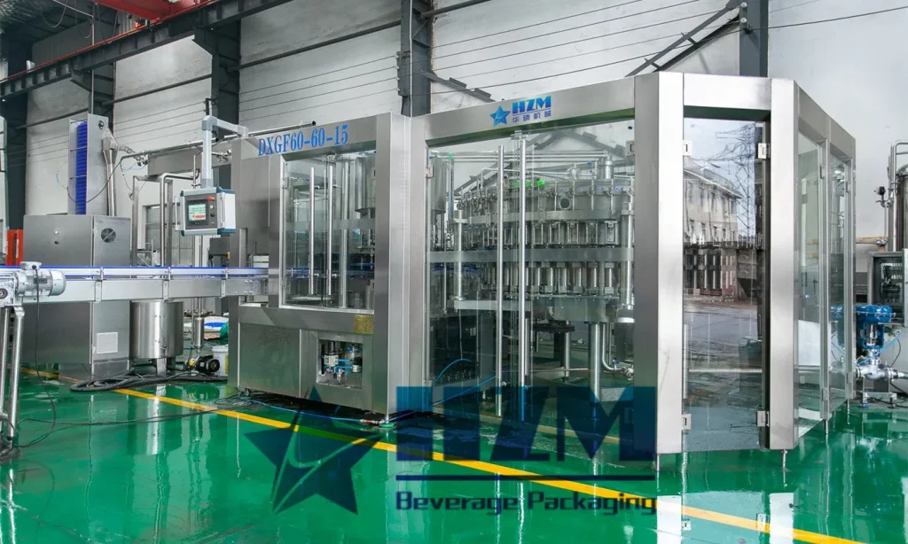 Three-in-One Carbonated Beverage Filling Machine: A State-of-the-Art Industrial Equipment for Efficient Production